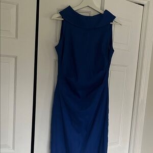 Sarah Campbell boat neck dress